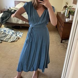 Gal Jean Wrap Dress